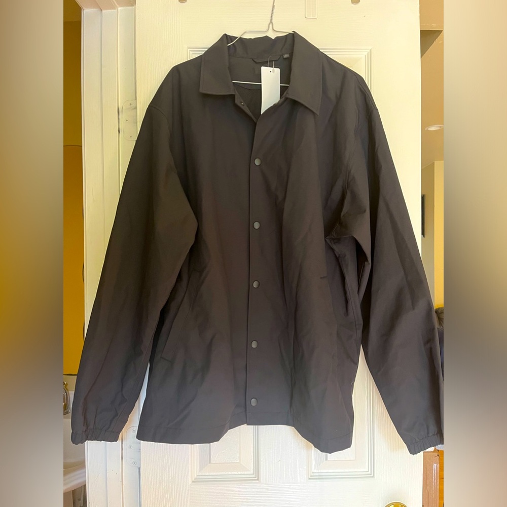 NWT UNIQLO Coach Jacket XL Black
